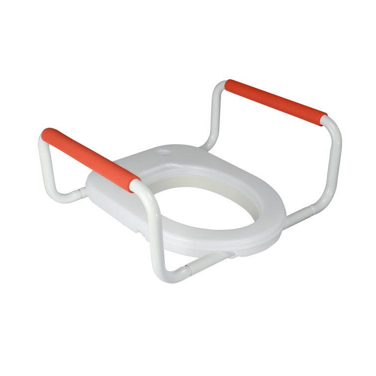 R&T Toilet Seat Riser with Handle Wayfair